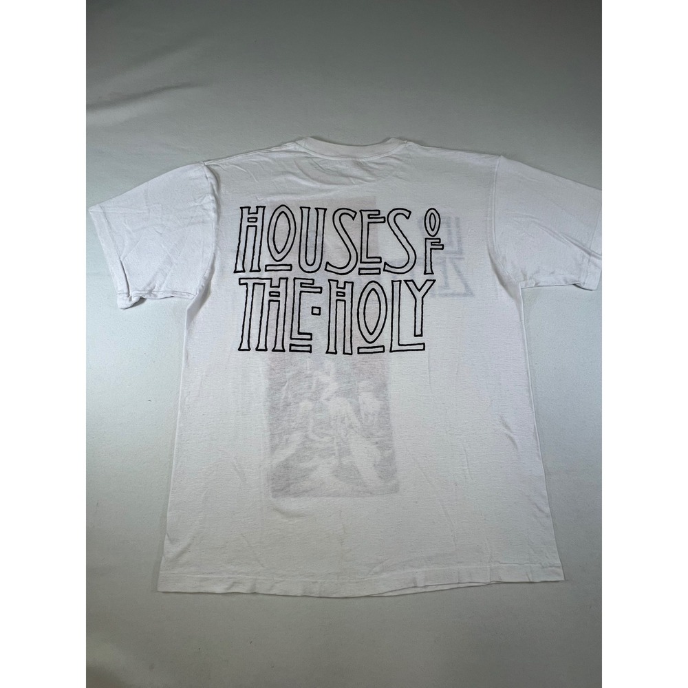 Vintage 1988 Led Zeppelin Houses Of The Holy T-Shirt Anvil Single Stitch‎ Large